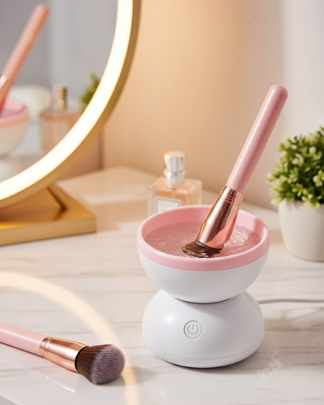 USB Çalışan Otomatik Kozmetik Fırça Temizleme Makinesi - Lisinya