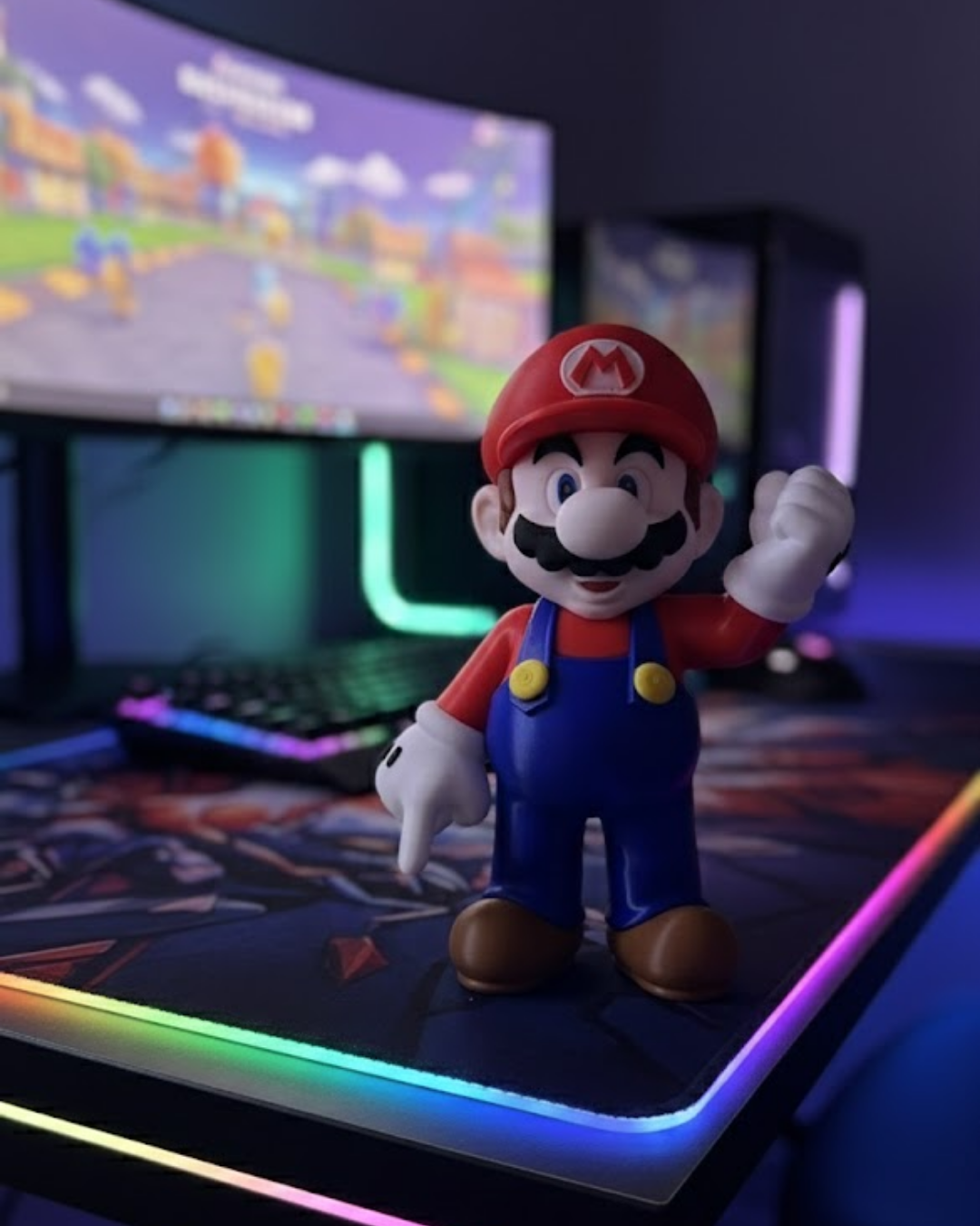 Süper Mario Koleksiyonluk Dekoratif Biblo Oyun Karakter Figürü - Lisinya