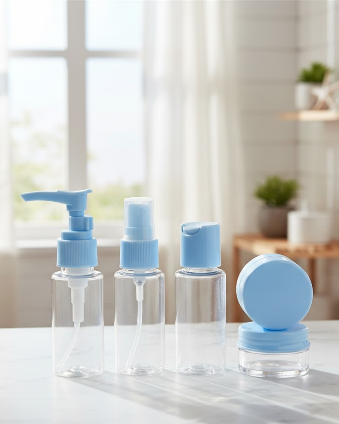 30 ml 5’li Seyahat Boy Kozmetik Organizer Seti - Lisinya