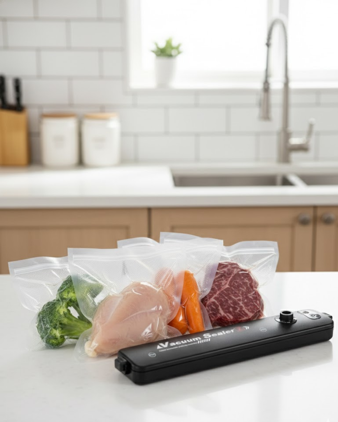 Ev Kullanımı İçin Güçlü Gıda Vakumlama ve Paketleme Makinesi - Lisinya
