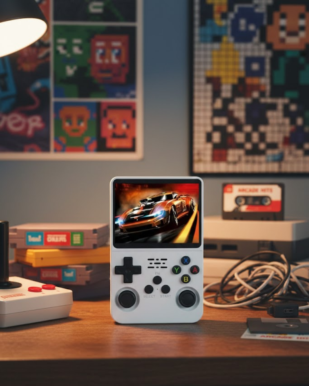 Klasik Oyun Konsolu 64 Bit İşlemci ve Çift Kart Girişi Özellikli - Lisinya