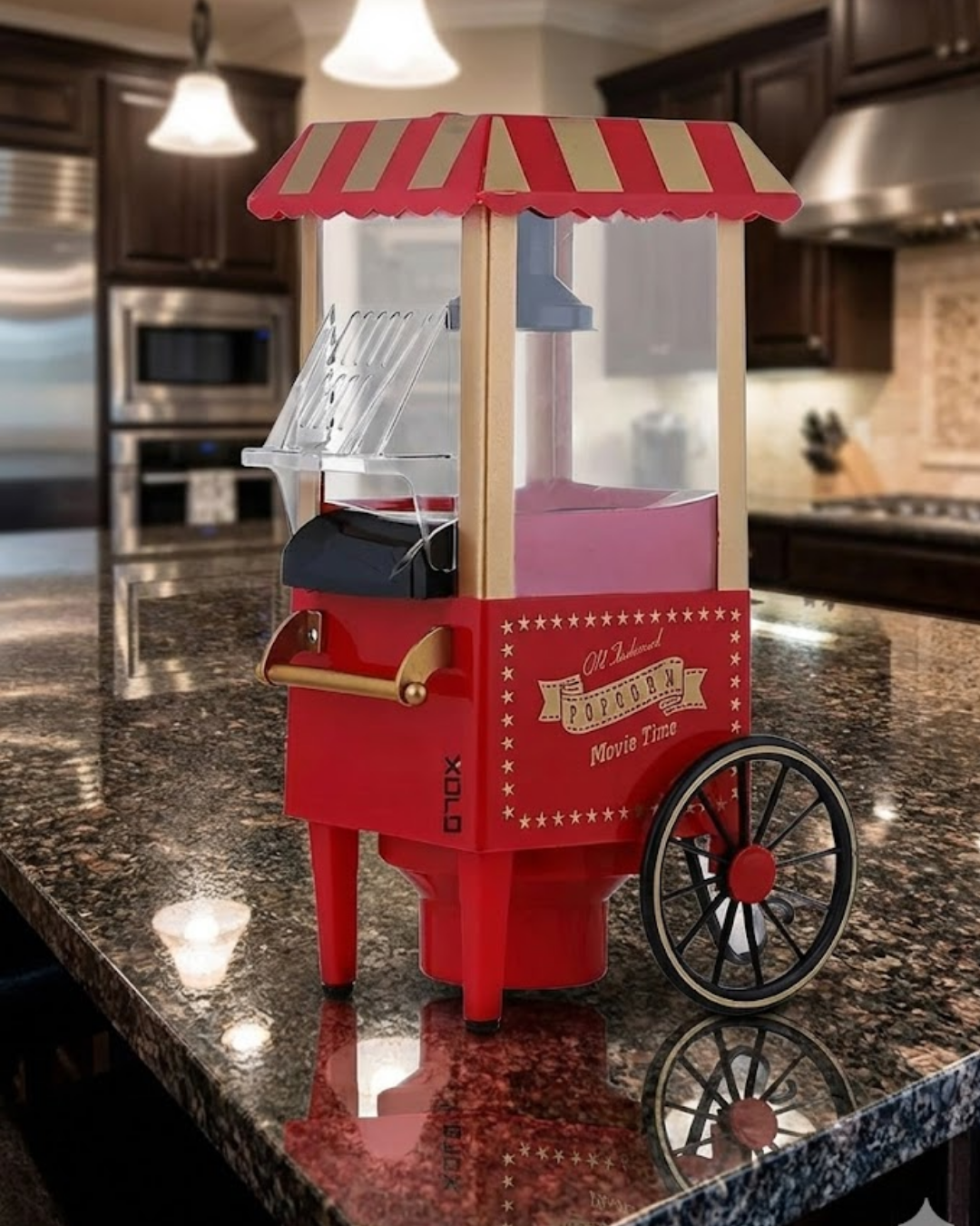 Sıcak Hava Teknolojili Yapışmaz Popcorn Makinesi - Lisinya