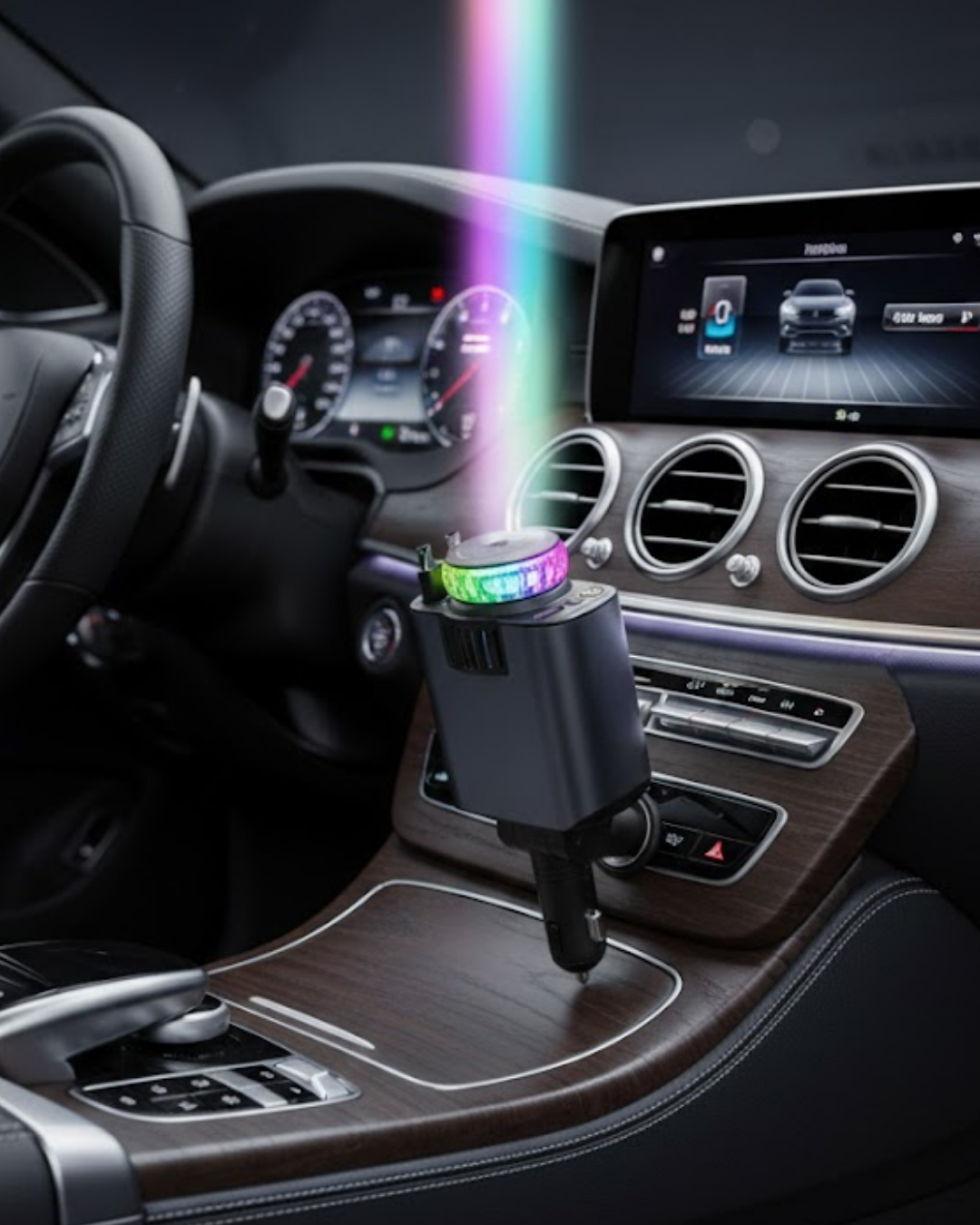 Araç Çakmak Girişli Şarj Cihazı Nemlendirici ve Aromaterapi Özellikli - Lisinya Araç Çakmak Girişli Şarj Cihazı Nemlendirici ve Aromaterapi Özellikli - Lisinya