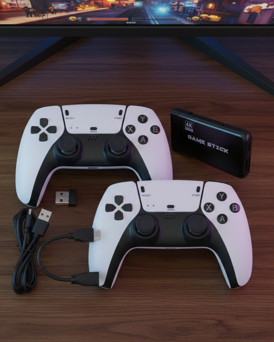 Retro Atari ve Konsol Oyunları Destekli 4K Game Stick - Lisinya