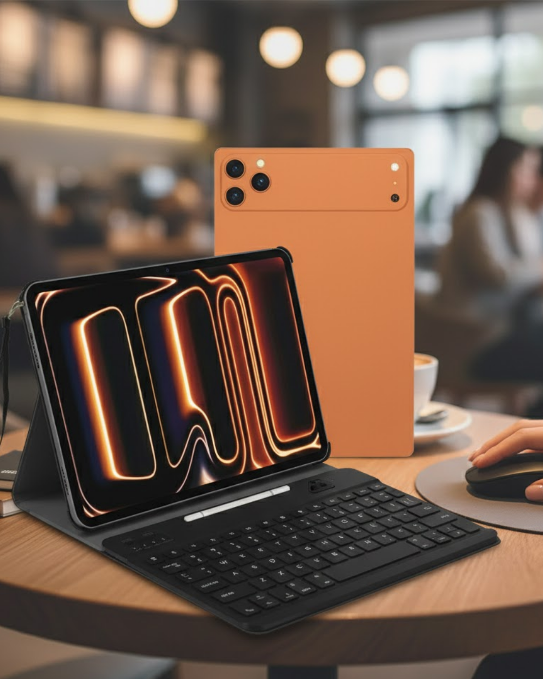 Tablet Bilgisayar Klavyeli Çok Amaçlı Eğitim İş ve Eğlence Uyumlu - Lisinya