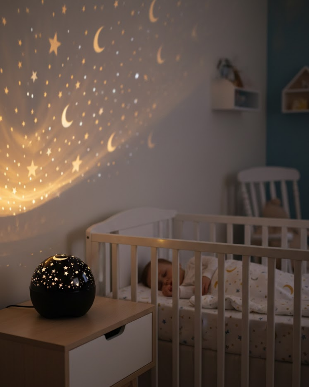 Hoparlörlü Yıldız Projektör Oda Lambası - Lisinya Hoparlörlü Yıldız Projektör Oda Lambası - Lisinya