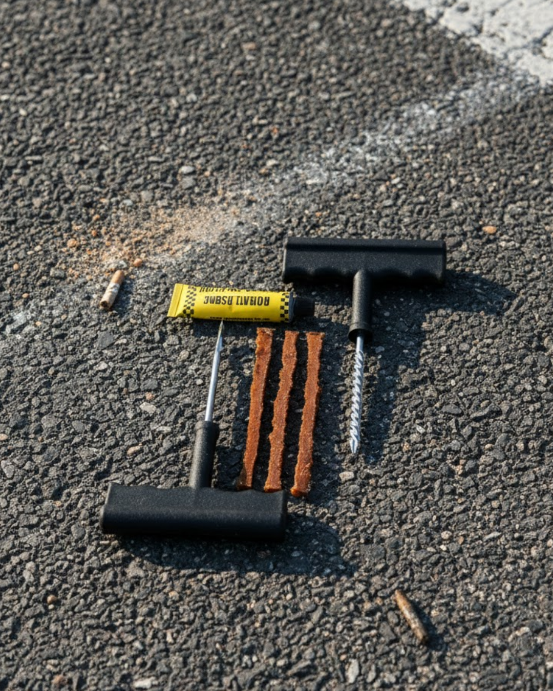 Otomobil Motosiklet Bisiklet İçin Güvenli Lastik Tamir Kiti - Lisinya