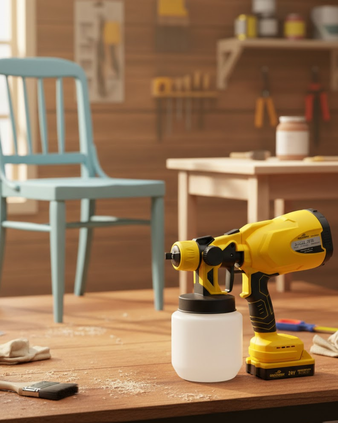 Akülü Boya Tabancası Hassas Püskürtme ve Hızlı Kaplama - Lisinya Akülü Boya Tabancası Hassas Püskürtme ve Hızlı Kaplama - Lisinya