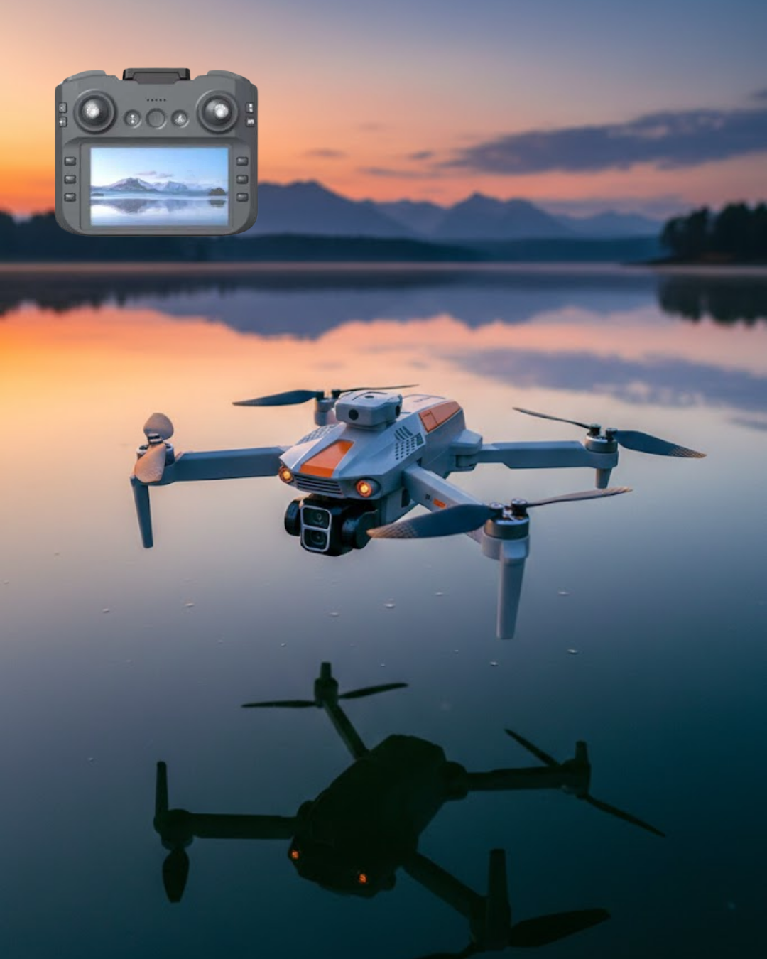 Profesyonel Drone GPS Özellikli 20 30 Dakika Uçuş Süreli - Lisinya