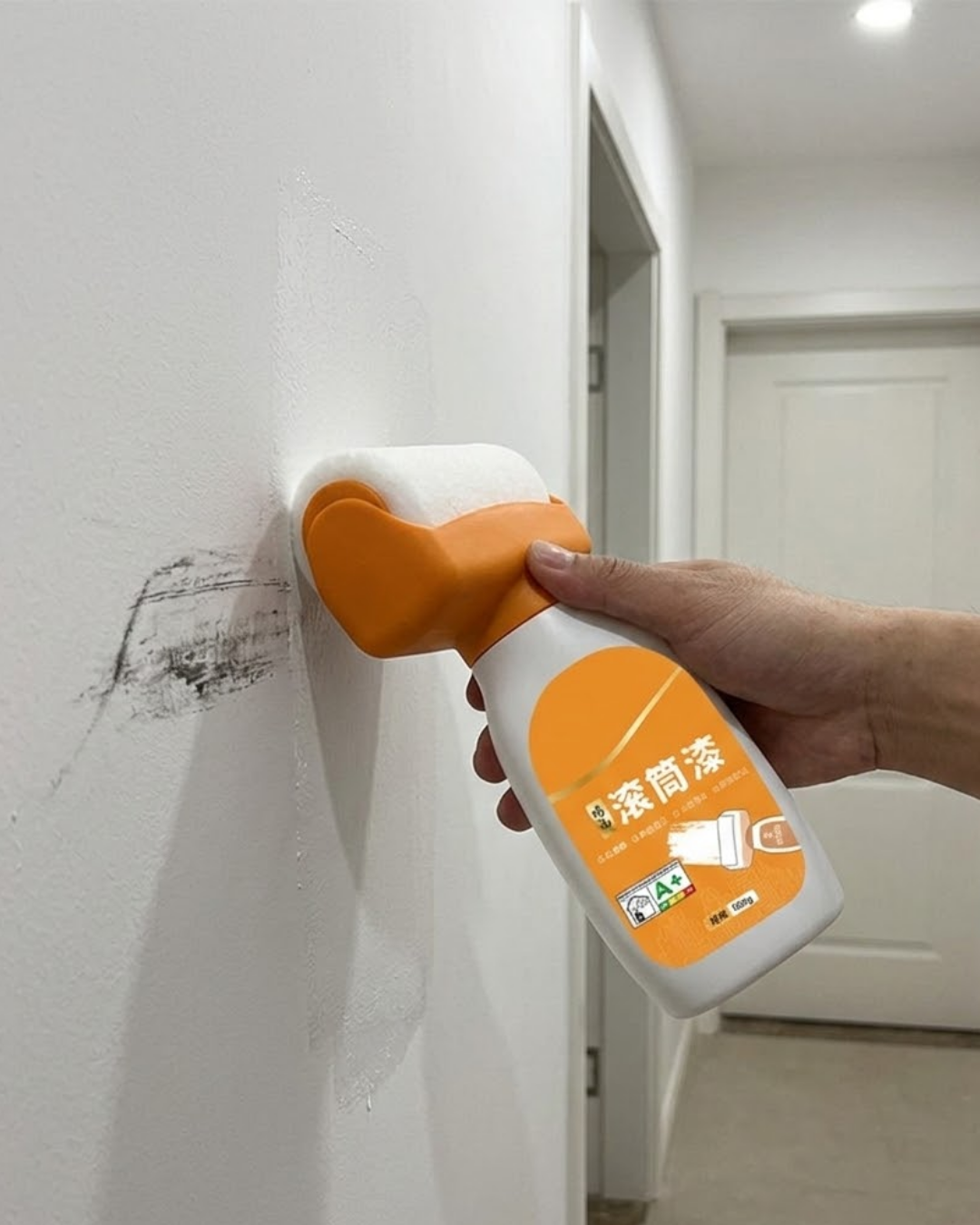 Çok Fonksiyonlu Duvar Rötuş Rulosu Hazneli Pratik Boyama Aleti - Lisinya