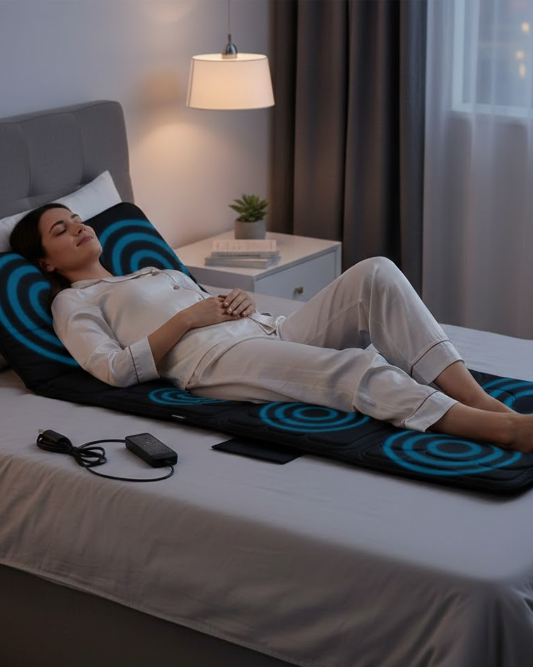 Sırt Bel Boyun Masaj Minderi Isıtmalı Titreşimli Sistem - Lisinya