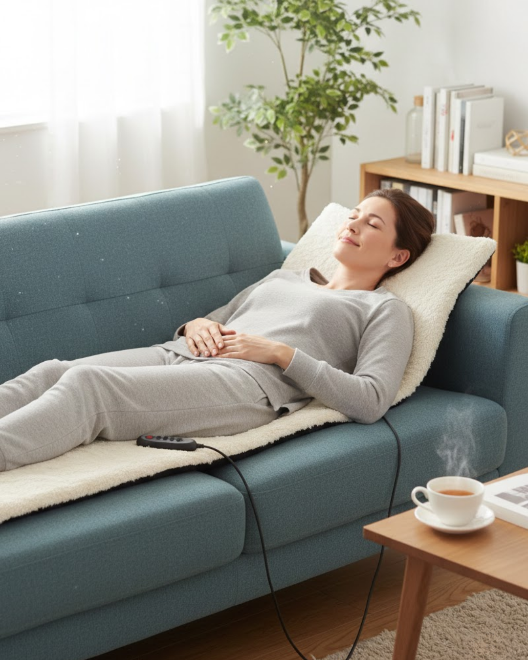 Vücut Masaj Matı Isı Terapili ve Çok Bölgeli Masaj - Lisinya