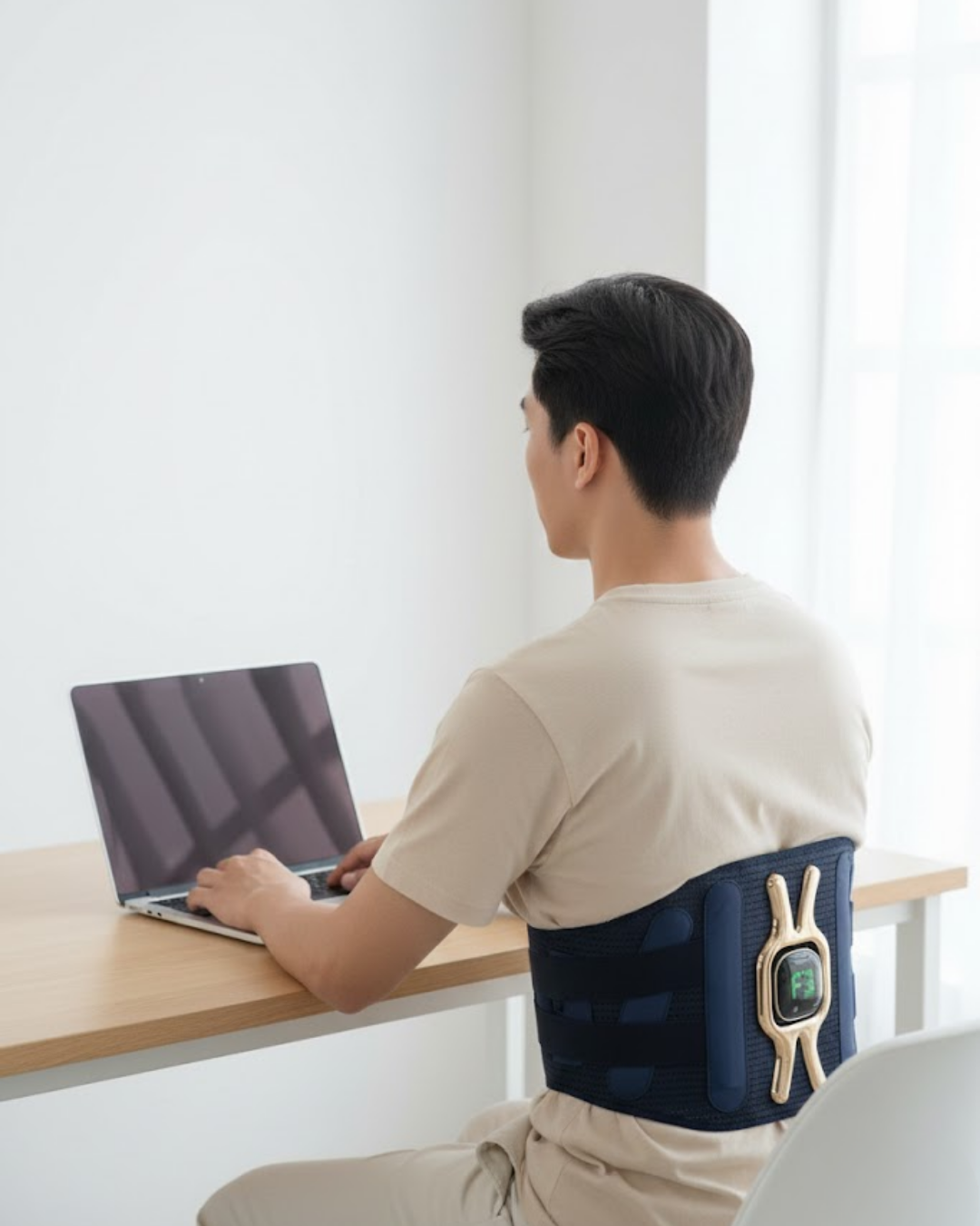 Bel Destekli Masaj Kemeri Hafif ve Taşınabilir - Lisinya