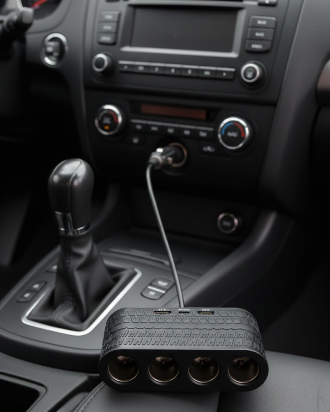 Araçlar İçin 4’lü Çakmak Çoklayıcı Type C USB ve Koruma Sistemli - Lisinya