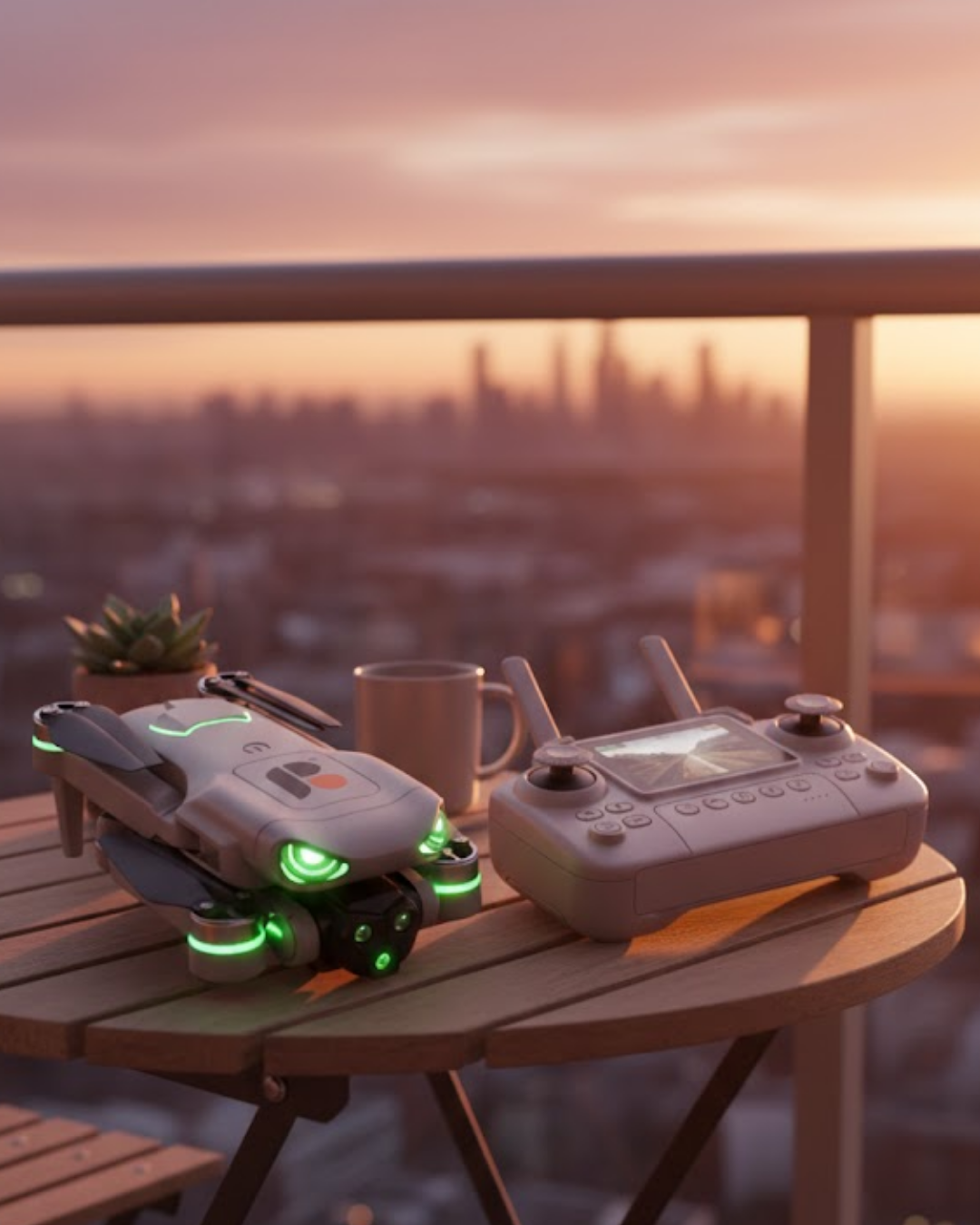 Katlanabilir Drone HD Çekim Uzun Süreli Uçuş Deneyimi - Lisinya