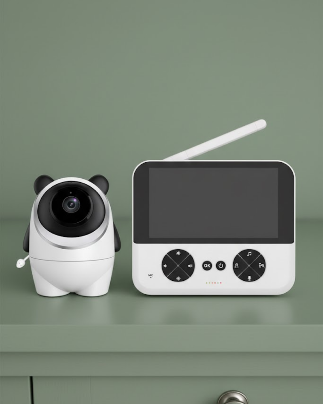 Kablosuz Bebek Kamera Sistemi Ninni ve Alarm Özellikli - Lisinya