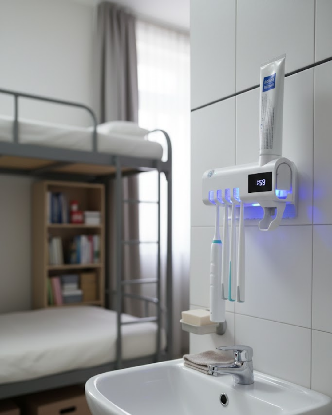Şarjlı UV Diş Fırçası Sterilizasyon ve Saklama Ünitesi - Lisinya