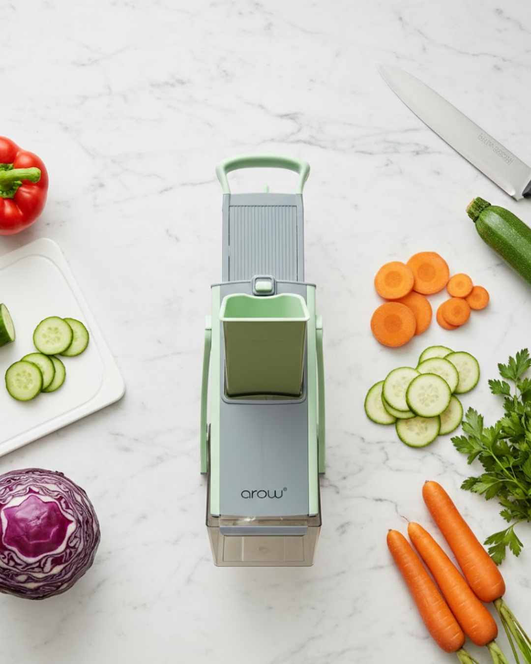 Modern Tasarımlı Çelik El Rendesi ve Doğrayıcı - Lisinya