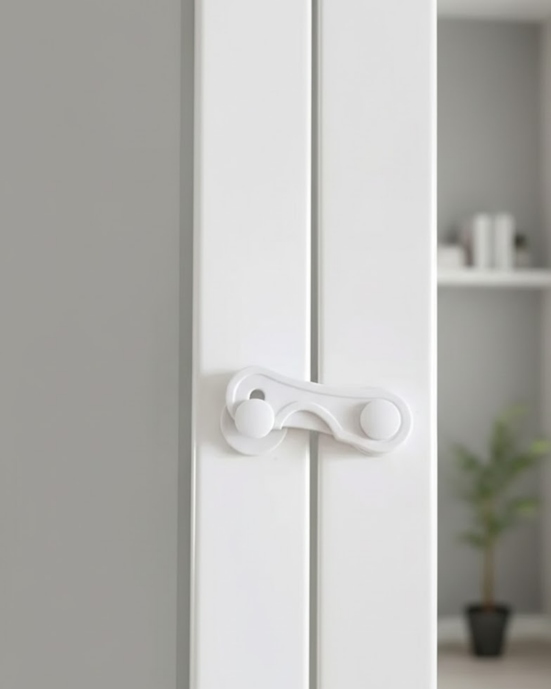 4 Adet Çok Amaçlı Dolap Güvenlik Kilidi Çocuklara Karşı Koruyucu Çözüm - Lisinya