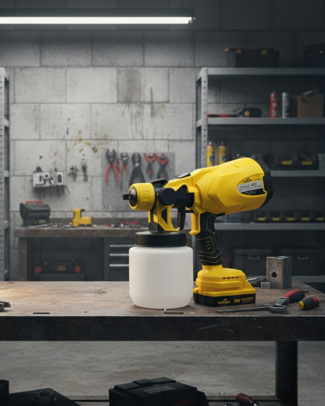 Şarjlı Püskürtme Tabancası Profesyonel Görünümlü Boyama Çözümü - Lisinya Şarjlı Püskürtme Tabancası Profesyonel Görünümlü Boyama Çözümü - Lisinya