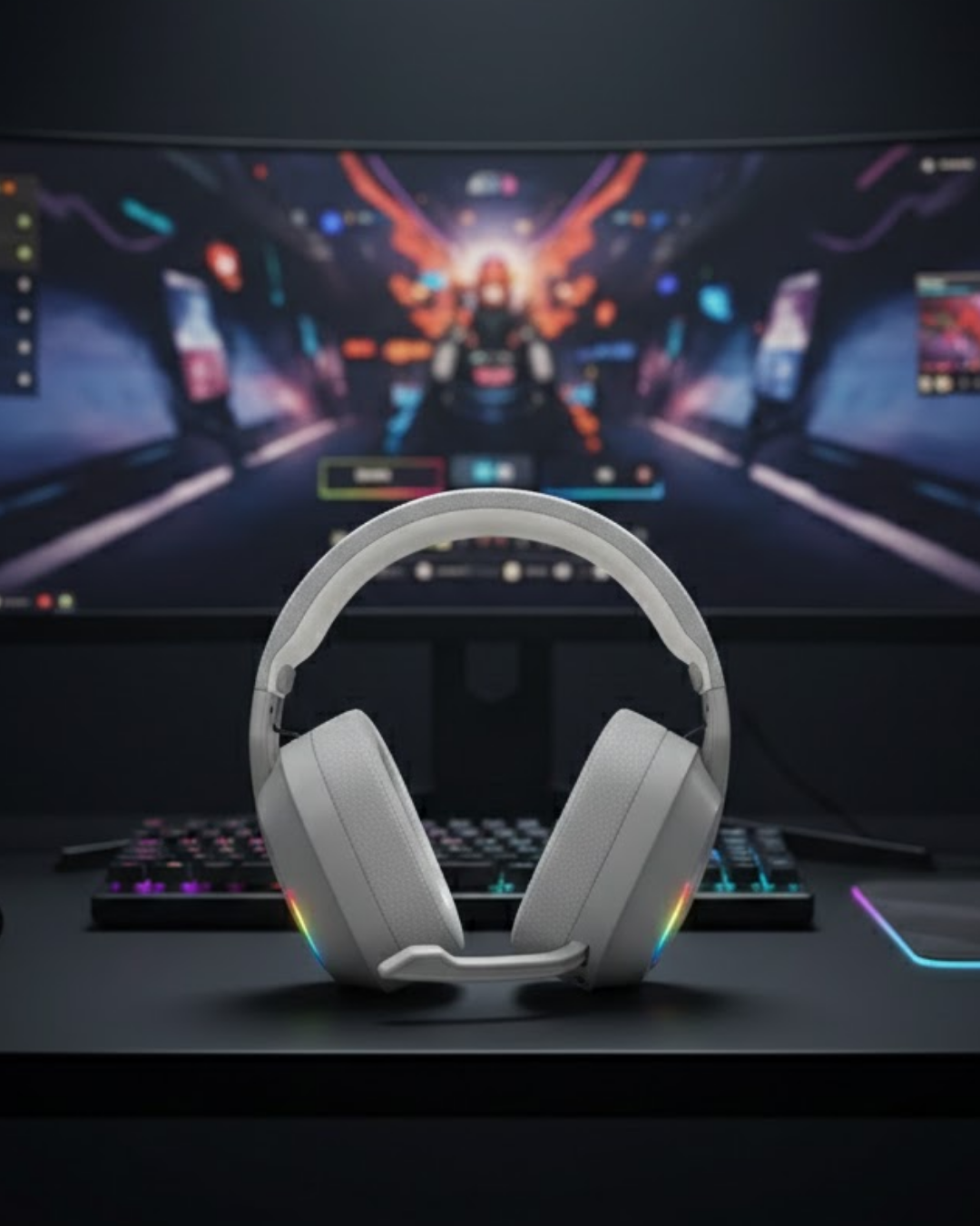 Hafif ve Ergonomik Kablosuz Kulaklık IPX5 Ter Dayanıklı - Lisinya