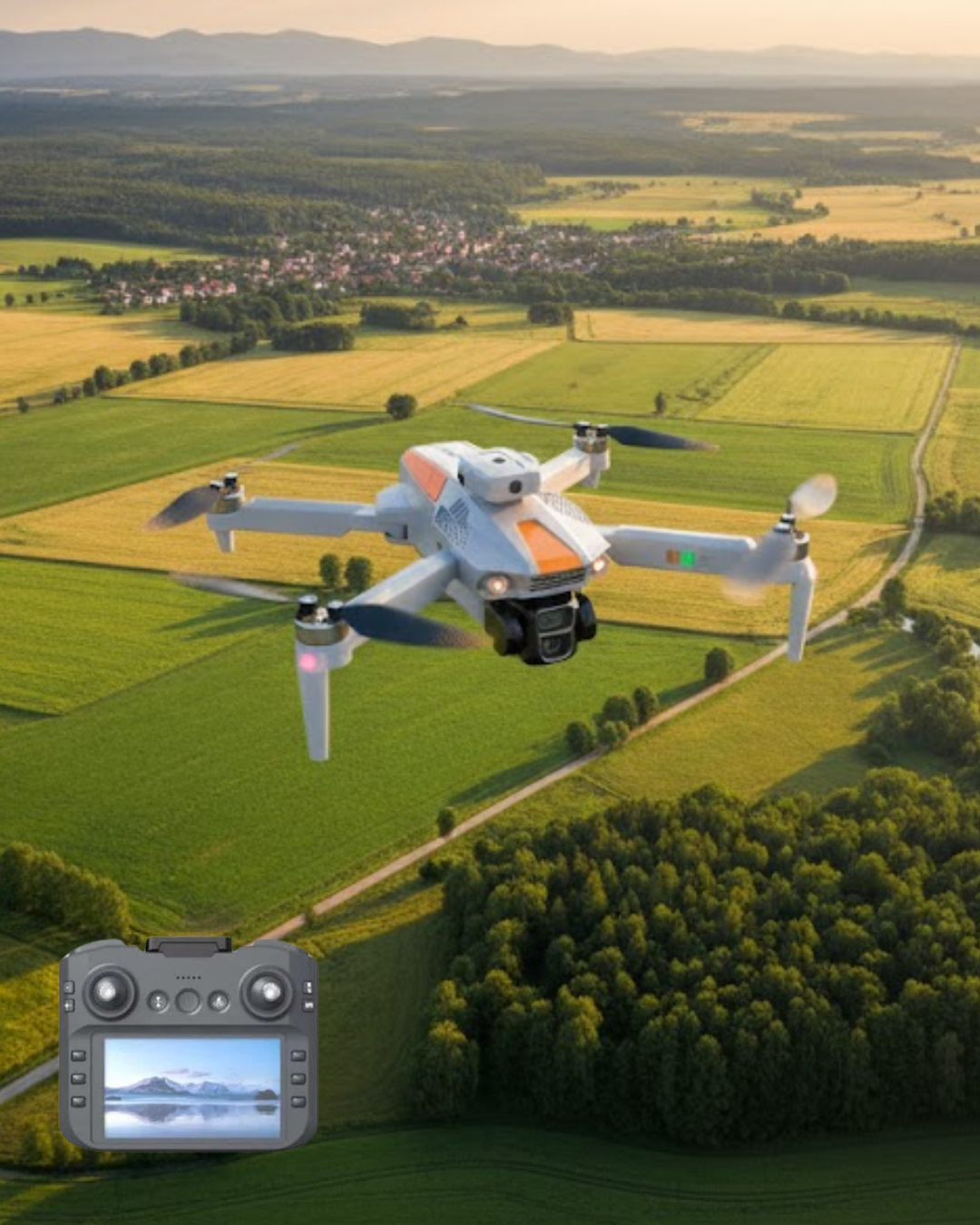 Uzun Menzilli Drone 1080P GPS Full HD Kameralı - Lisinya