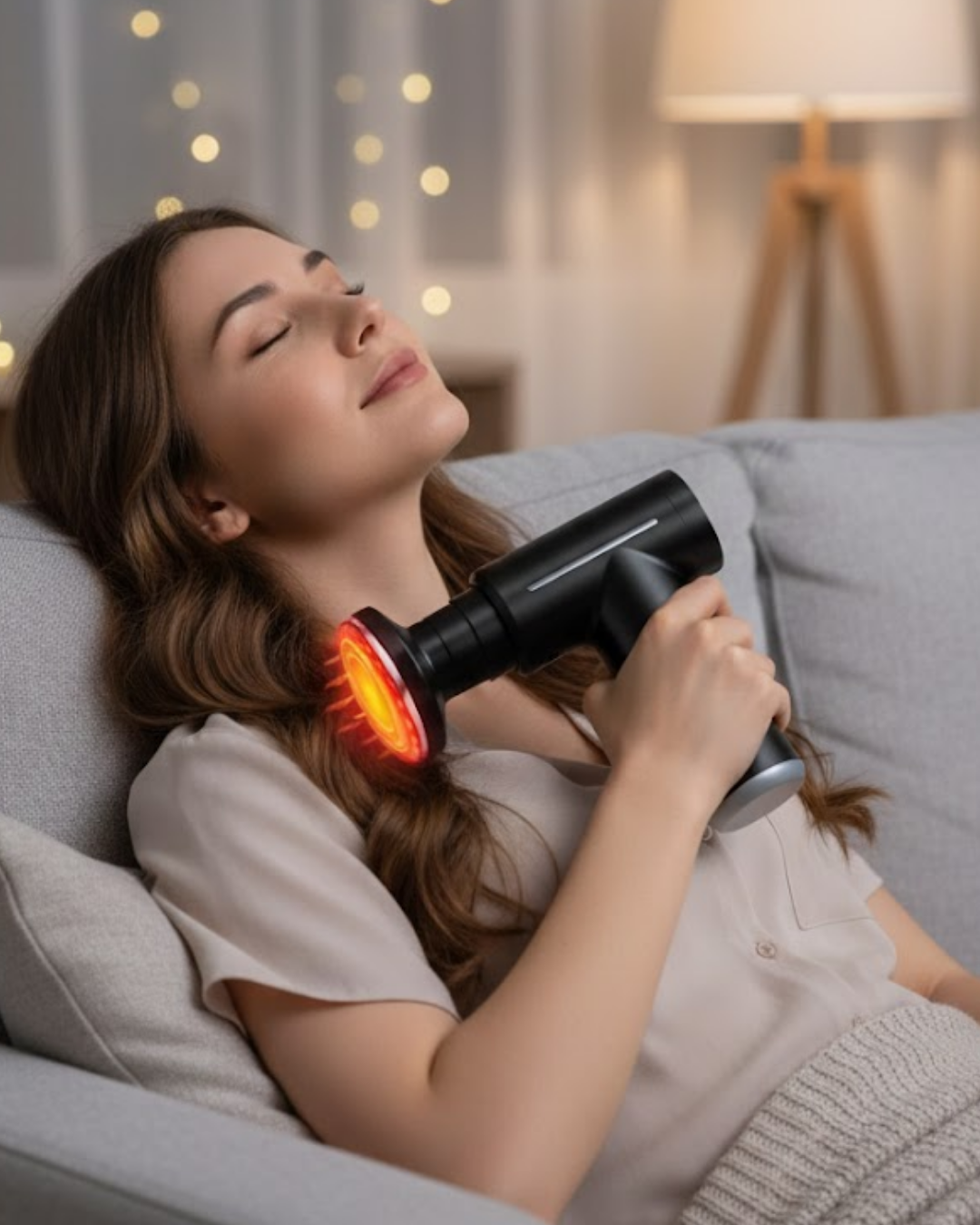 Spor Sonrası Kas Gevşetici Masaj Cihazı Çift Fonksiyonlu - Lisinya