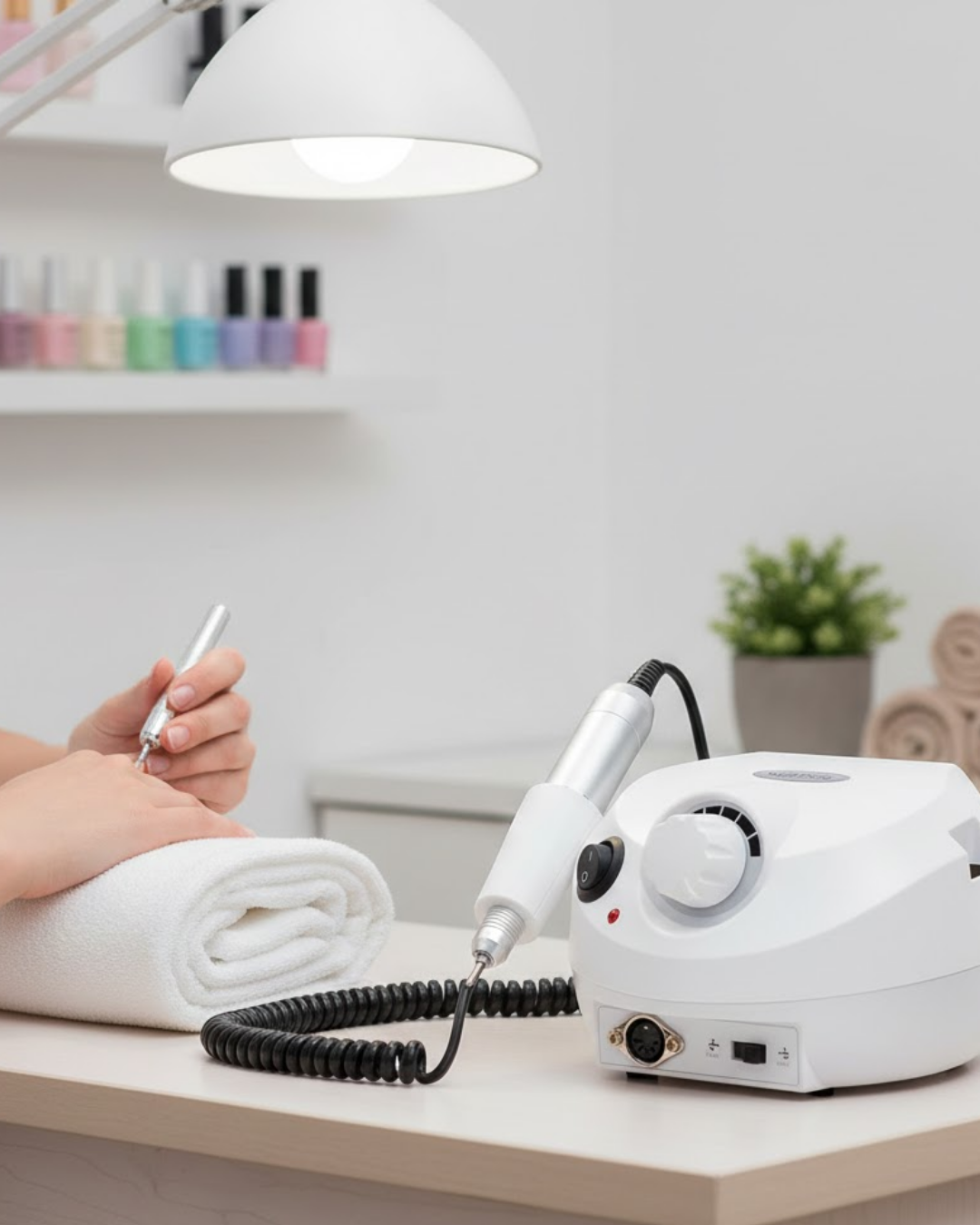 Manikür Pedikür İçin Güçlü ve Sessiz Tırnak Matkap Makinesi - Lisinya