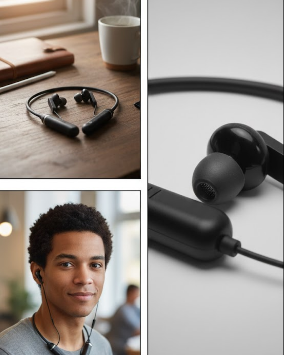 Gün Boyu Konfor Sağlayan Manyetik Kulak İçi Kablosuz Kulaklık - Lisinya