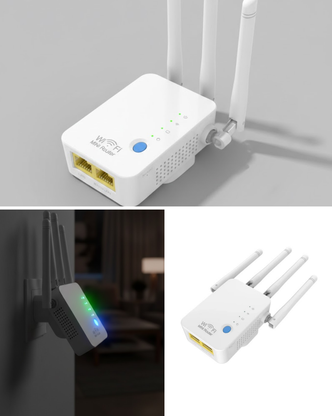 Ev ve Ofis İçin WiFi Güçlendirici WPS Düğmeli Güvenli Tekrarlayıcı - Lisinya Ev ve Ofis İçin WiFi Güçlendirici WPS Düğmeli Güvenli Tekrarlayıcı - Lisinya