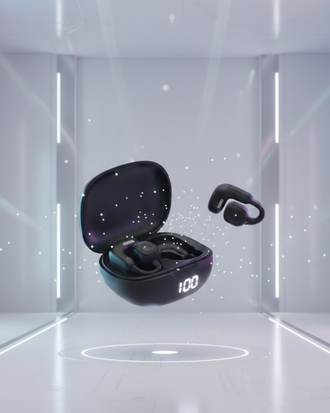 Dual Mikrofonlu Açık Kulak Kablosuz Kulaklık Net Görüşme - Lisinya