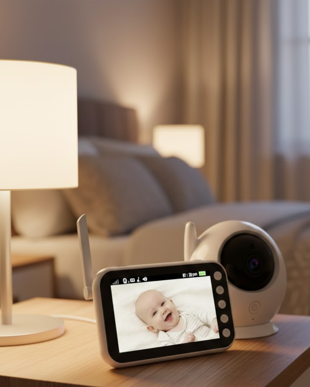 Enerji Tasarruflu Bebek İzleme Kamerası Gece Görüşlü - Lisinya