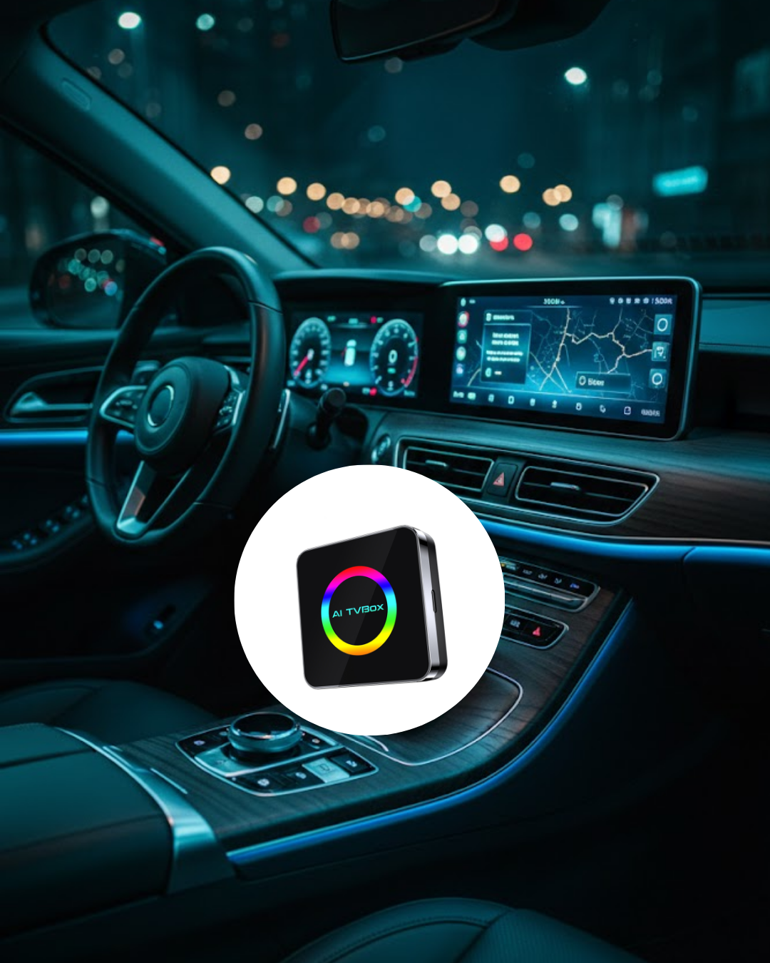 Kablosuz Android Auto CarPlay Destekli Araç Multimedya Adaptörü - Lisinya Kablosuz Android Auto CarPlay Destekli Araç Multimedya Adaptörü - Lisinya