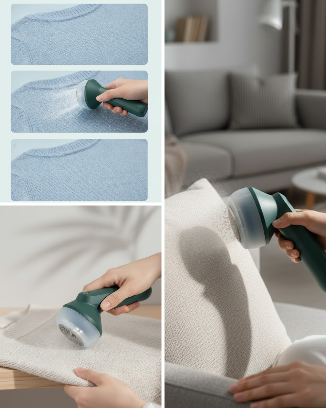 Kompakt Tasarım Kumaş Tüy Toplayıcı Makine - Lisinya