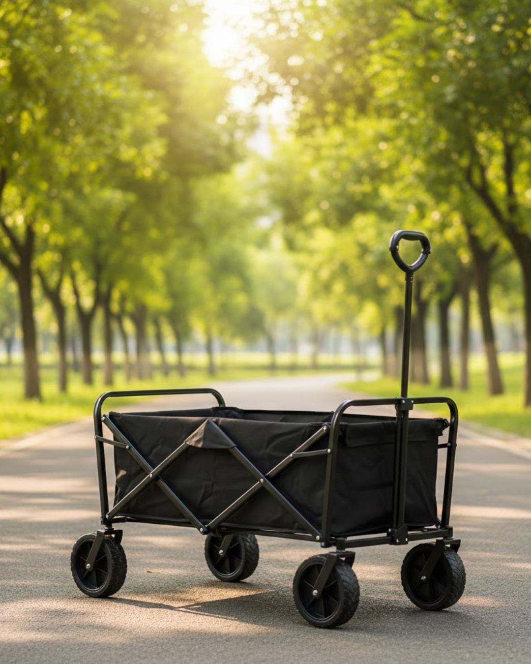 Büyük Kapasiteli Katlanır Kamp Arabası Taşınabilir Vagon - Lisinya Büyük Kapasiteli Katlanır Kamp Arabası Taşınabilir Vagon - Lisinya