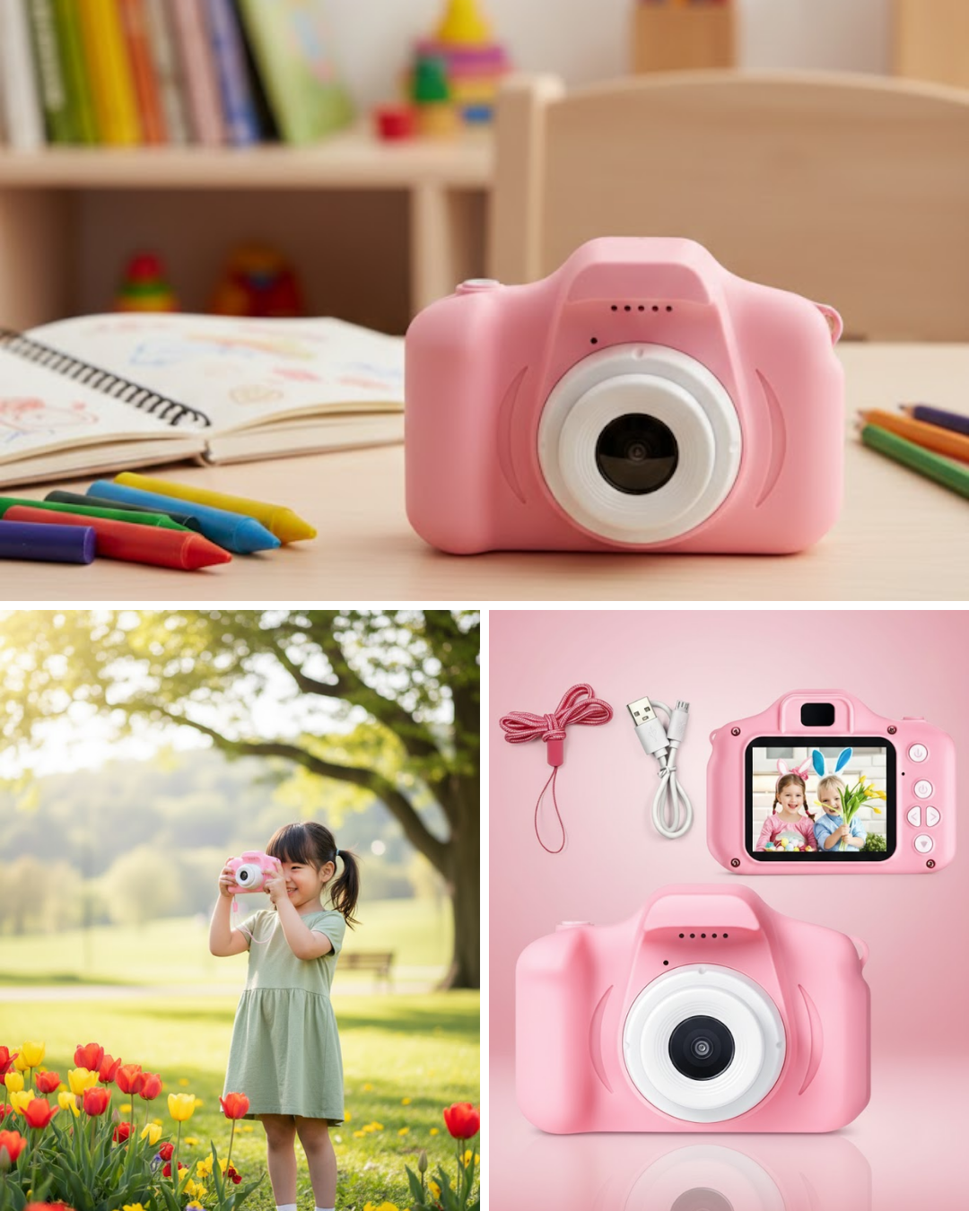 HD Taşınabilir Mini Kamera Video Fotoğraf Çekim Özellikli Şarj Edilebilir Kayıt Cihazı - Lisinya