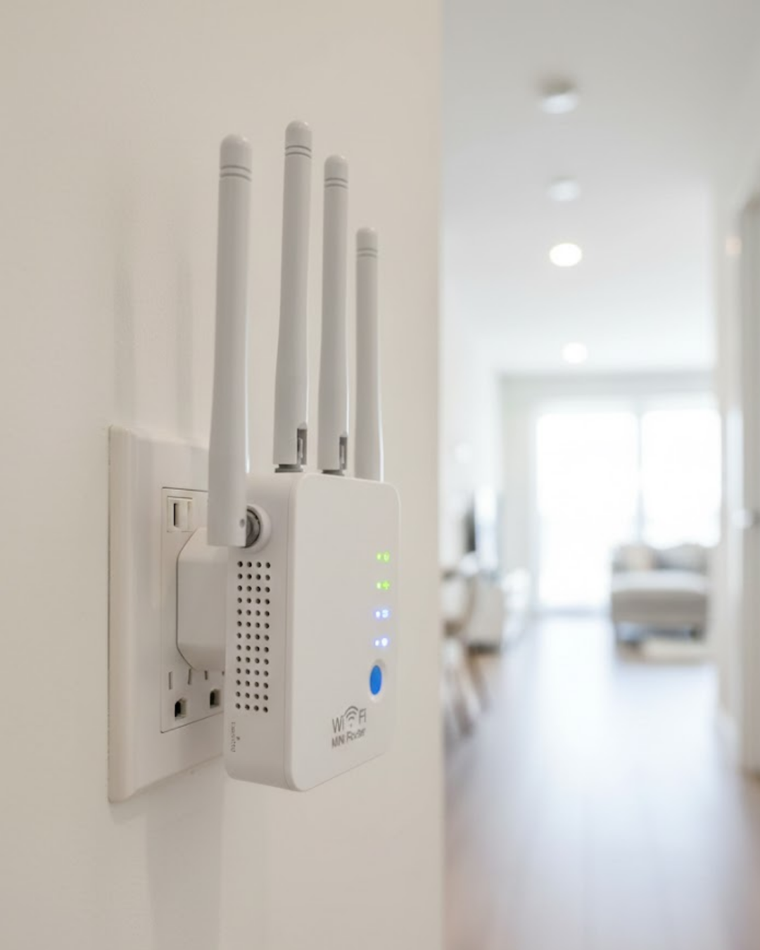 4 ANTENLİ WİFİ GÜÇLENDİRİCİ - Lisinya