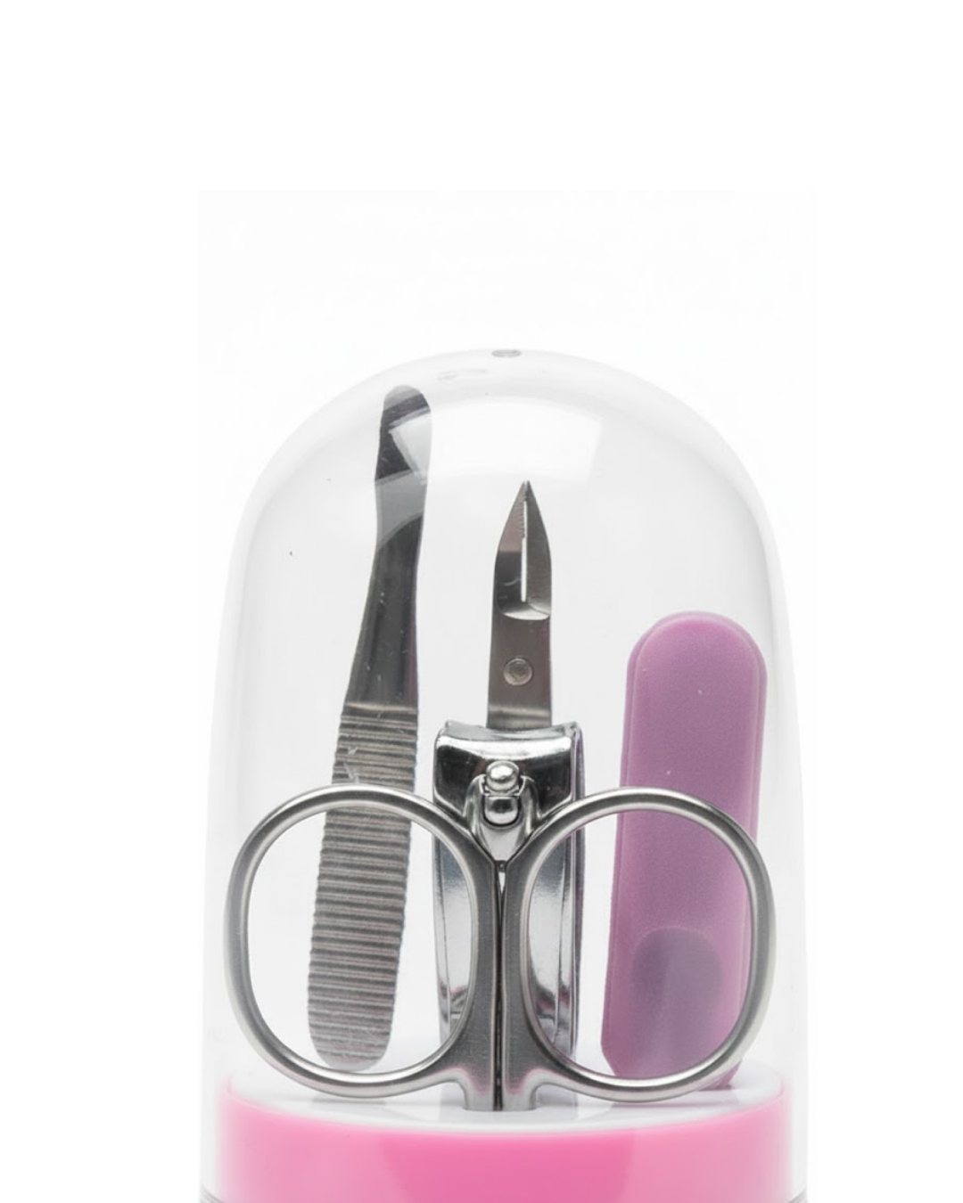 Tırnak Bakım Manikür Pedikür Seti 4 Parça Pembe Kompakt Taşınabilir Tasarım - Lisinya Tırnak Bakım Manikür Pedikür Seti 4 Parça Pembe Kompakt Taşınabilir Tasarım - Lisinya