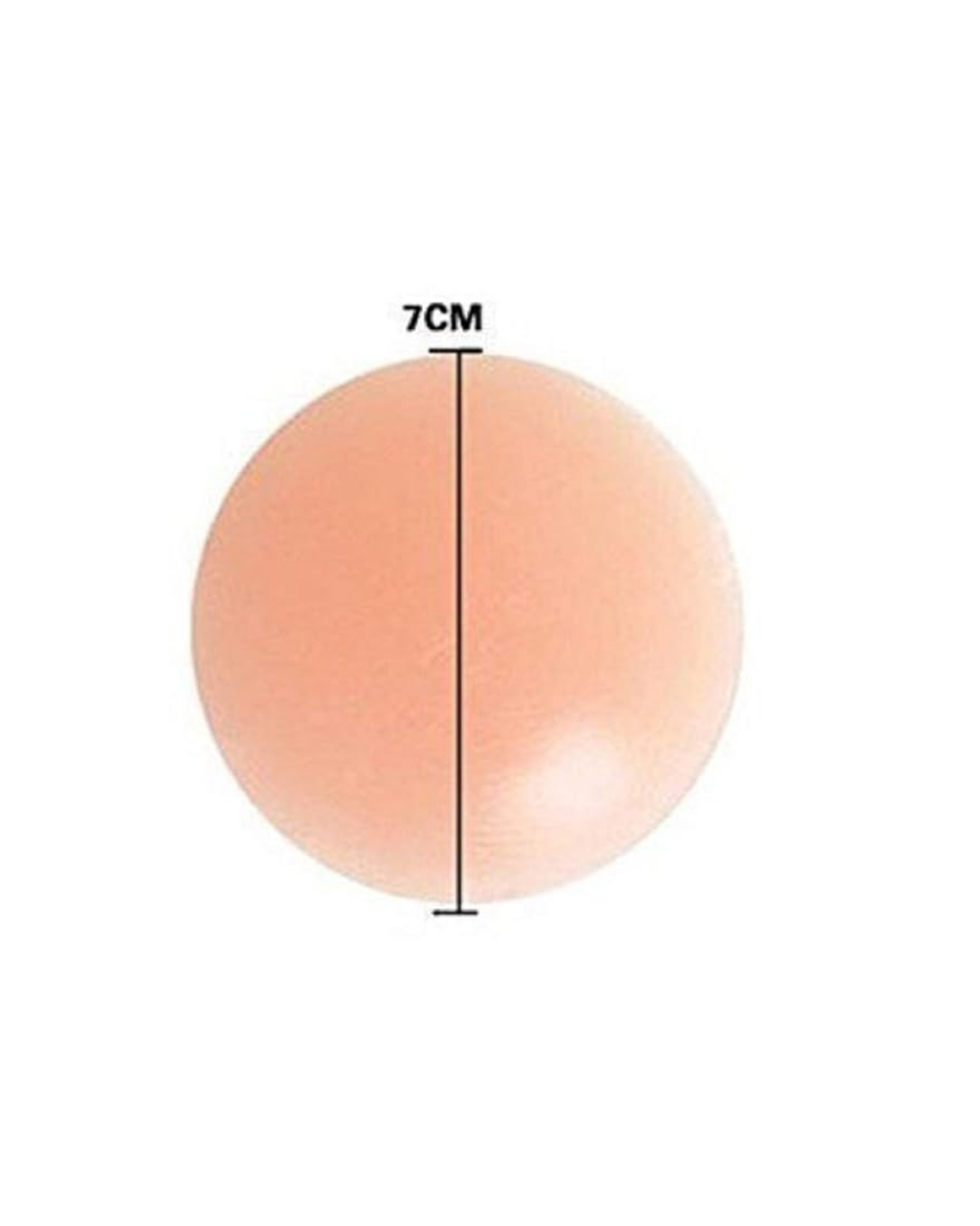 Yapışkanlı Silikon Göğüs Ucu Pedi Seamless Doğal Görünüm - Lisinya