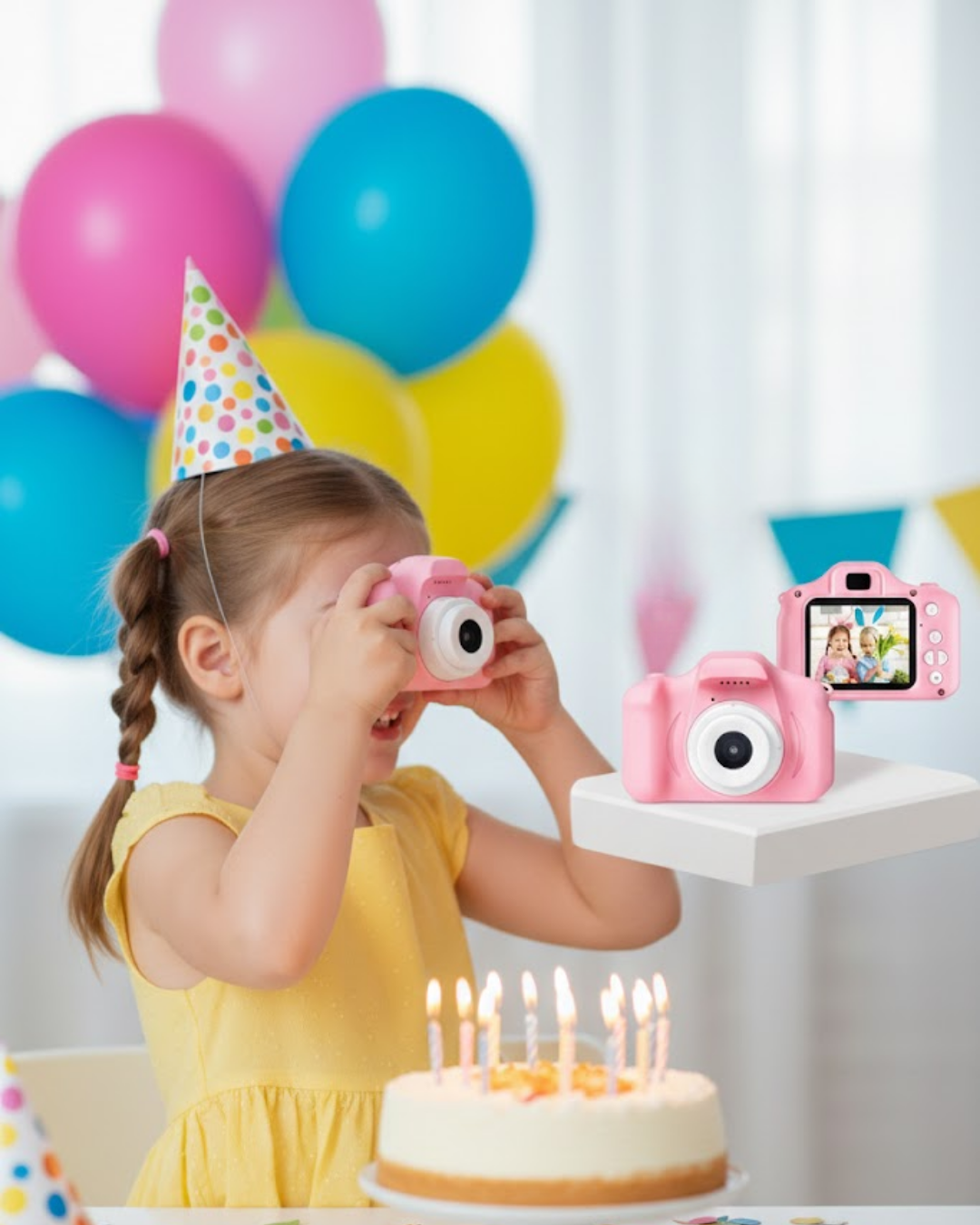 Mini Dijital Kamera HD Video Kayıt ve Fotoğraf Çekim Özellikli USB Şarjlı Taşınabilir Cihaz - Lisinya