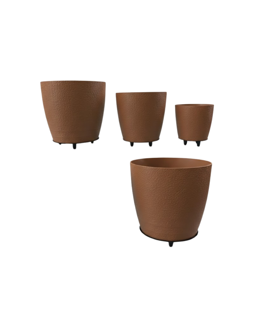 4LÜ VAZO KAHVERENGİ - Lisinya