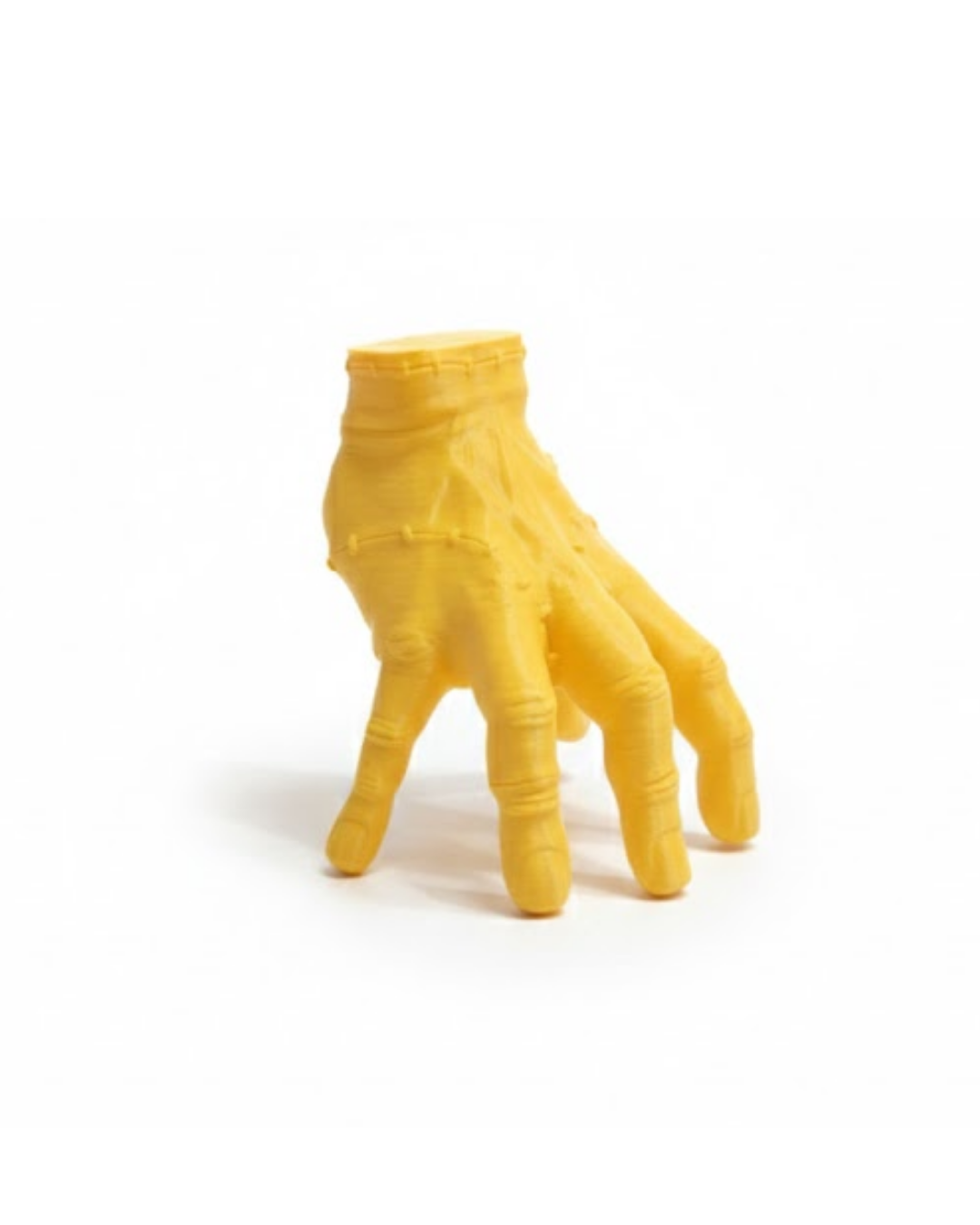 3D Dekoratif Sarı El Obje 17x16 cm Şık ve Dikkat Çekici Tasarım - Lisinya