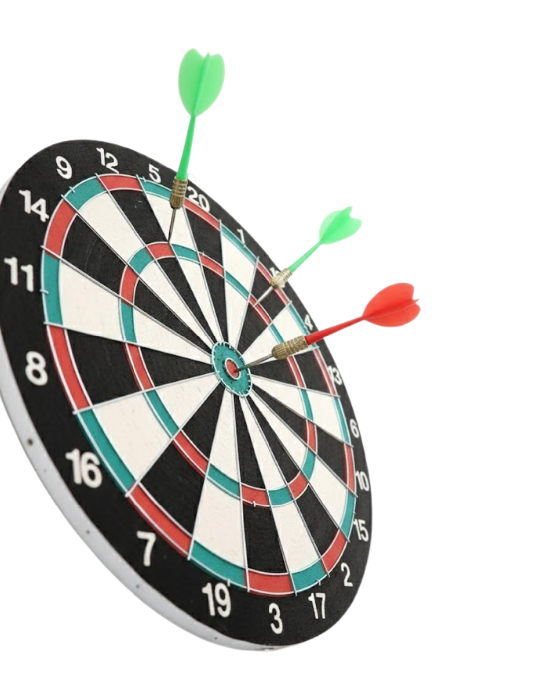 17 İnç Dart Tahtası 4 Metal Dart Oku - Lisinya