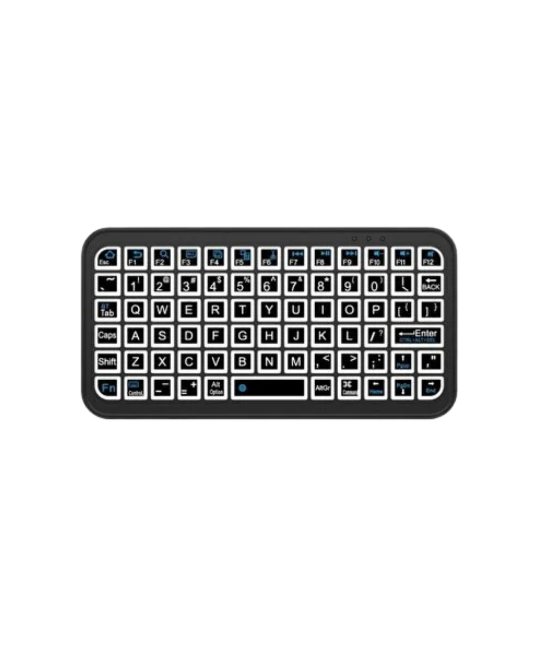 Şarjlı Kablosuz Mini RGB Klavye Uzun Pil Ömürlü - Lisinya