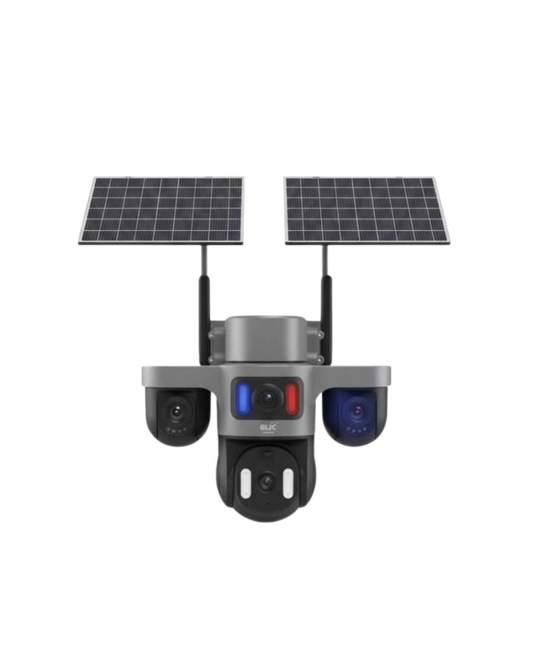 Solar Enerjili 4G IP Kamera Kablosuz Dış Mekan Güvenlik ve Uzaktan İzleme - Lisinya