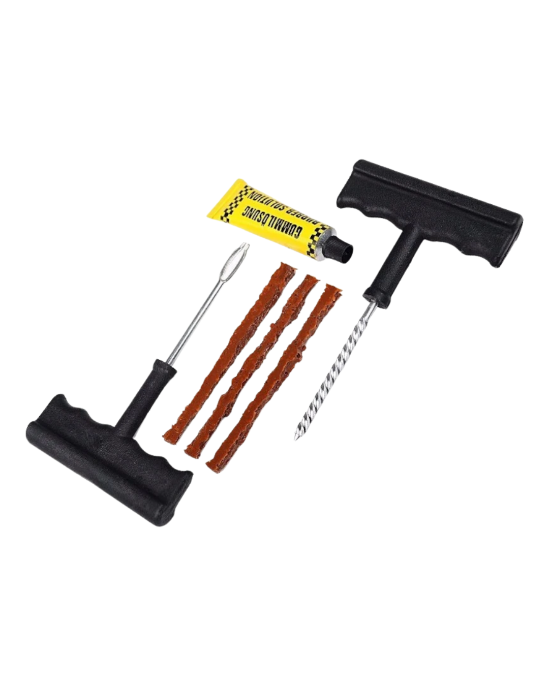 Yolda Kalmaya Son Veren 6 Parça Profesyonel Lastik Tamir Kiti Seti - Lisinya