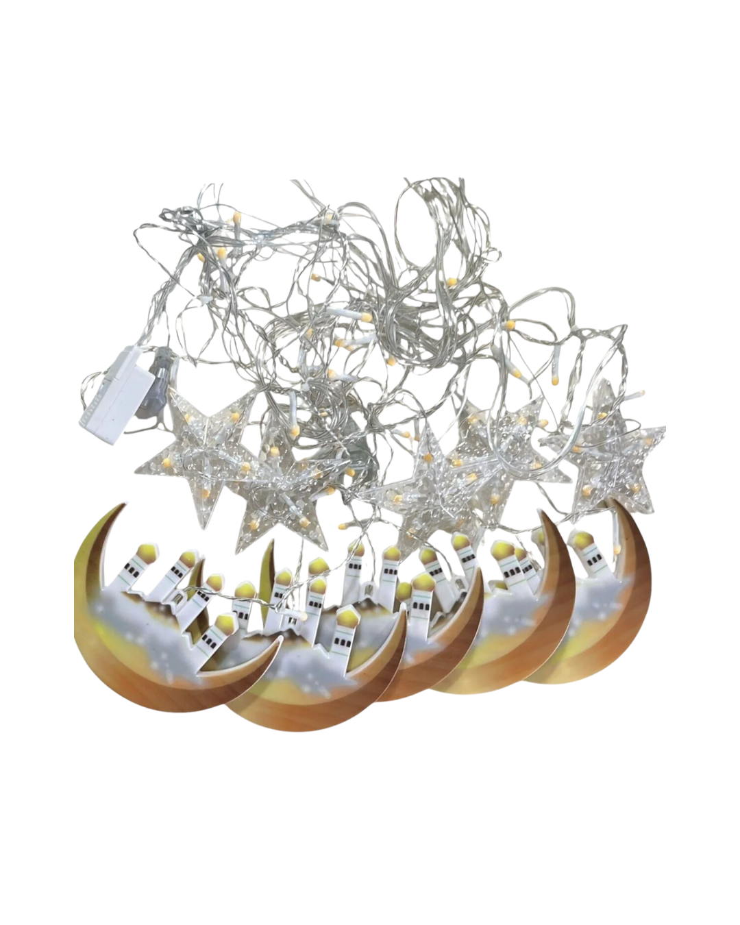3 Metre Ramazan LED Saçak Işık Ev İçi Dekoratif Aydınlatma - Lisinya