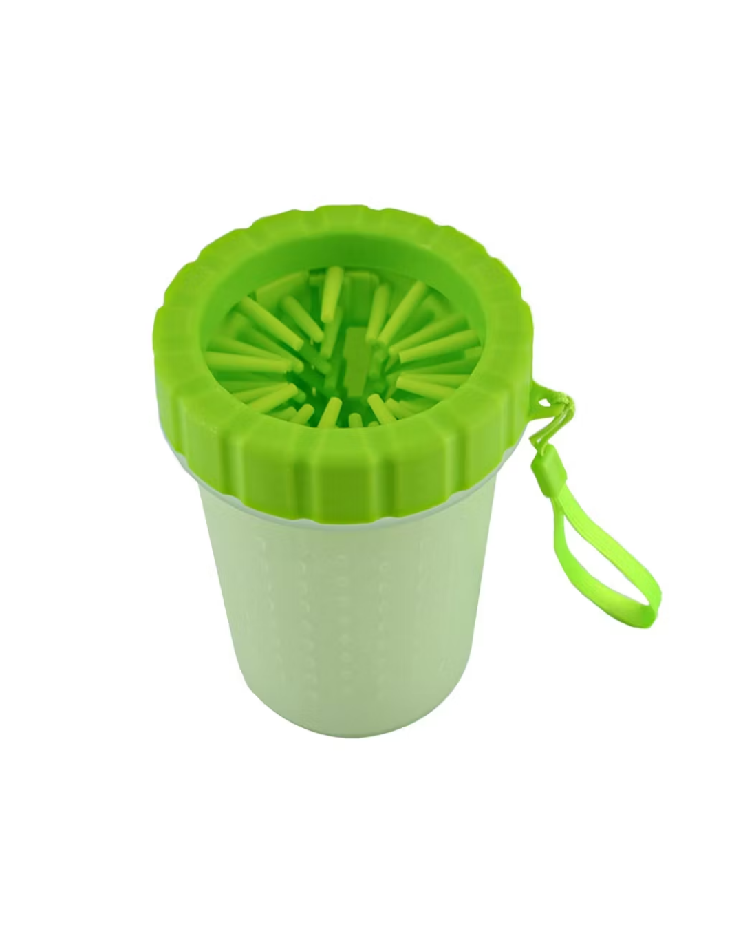 Yuvarlak Başlıklı Köpek Pati Temizleyici Yumuşak Silikon Fırçalı - Lisinya