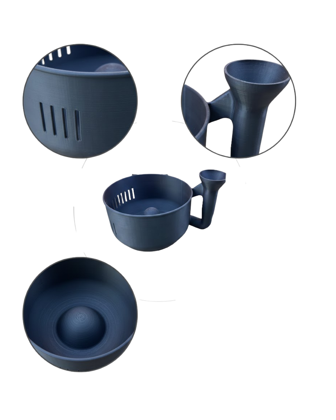 Süzgeçli Hazneli Sebze Yıkama Kabı Pratik ve Dayanıklı Mutfak Yardımcısı - Lisinya