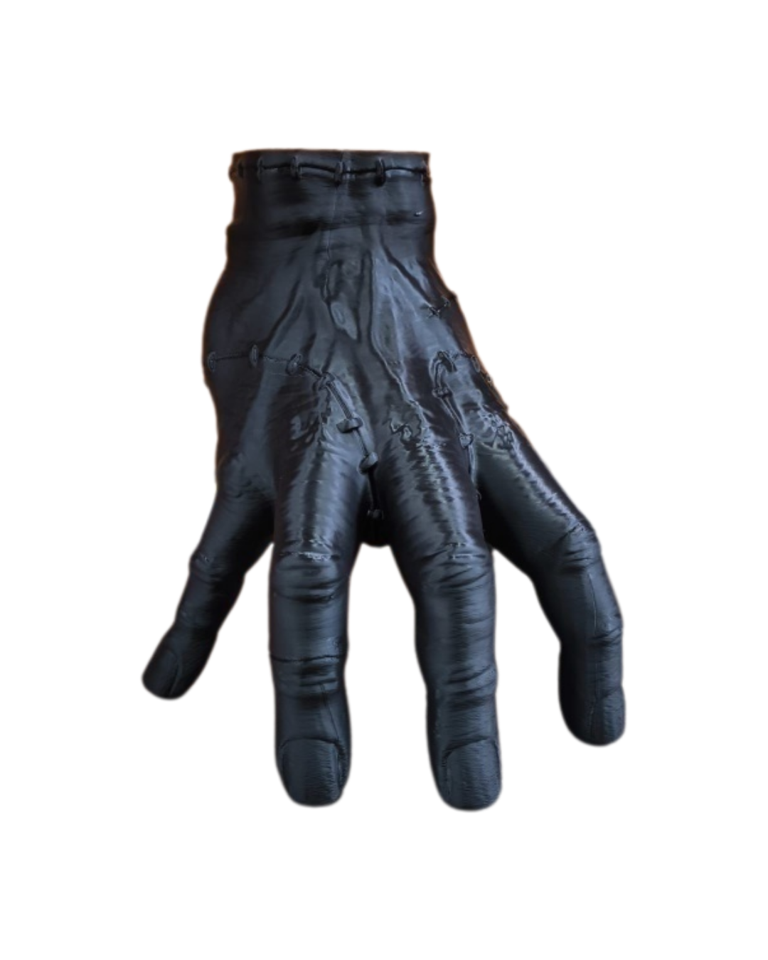 3D Dekoratif Siyah El Obje 27x22 cm Sanatsal ve Şık Aksesuar - Lisinya